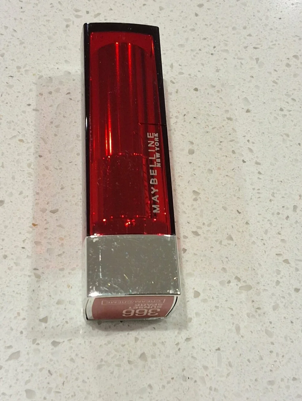 Maybelline Color Sensational Cream Finish Lipstick, 366 Sunset Spark, NEW